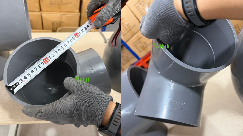 nhận biết cút upvc 160