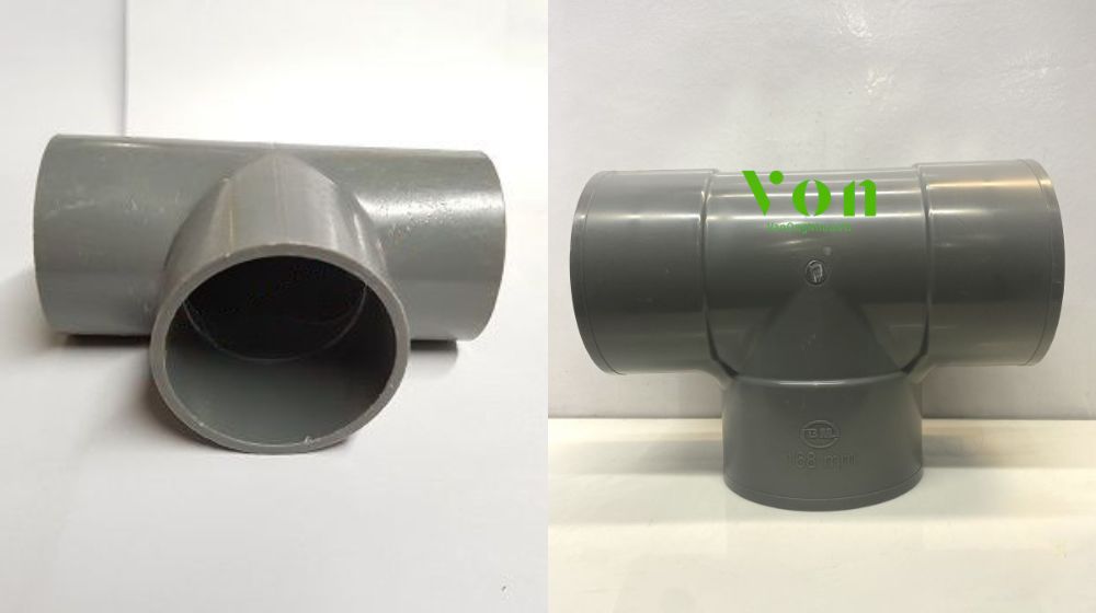nhãn hiệu tê pvc d160 tại Việt Nam