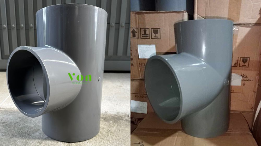 phương pháp kết nối tê pvc d315