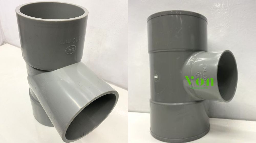 so sánh tê pvc d110 và d114