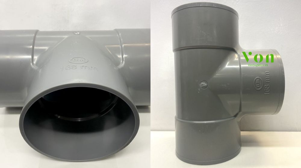 tê pvc d160 có phải tê pvc d168 không