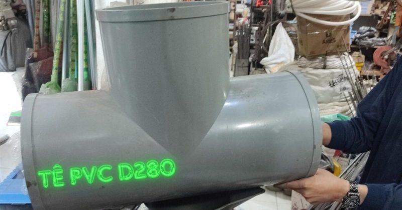 tê pvc d280