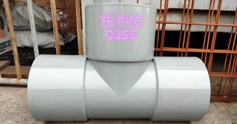 tê pvc d355