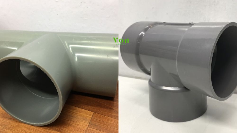 tê pvc d400 nối ống cỡ bao nhiêu
