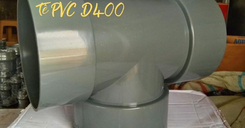 tê pvc d400