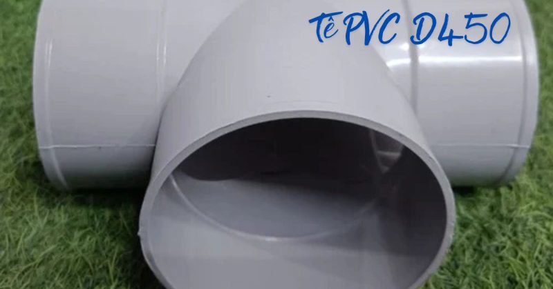 tê pvc d450