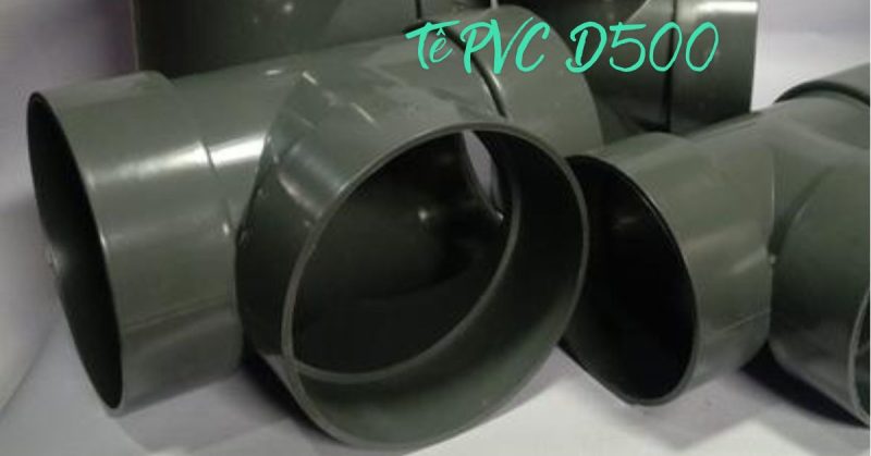 tê pvc d500