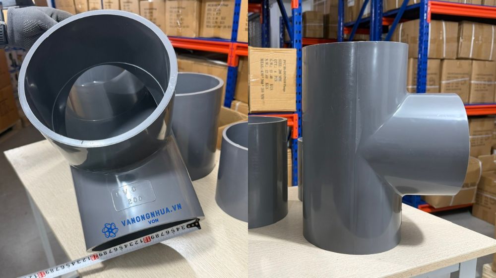 thế nào là tê pvc d200