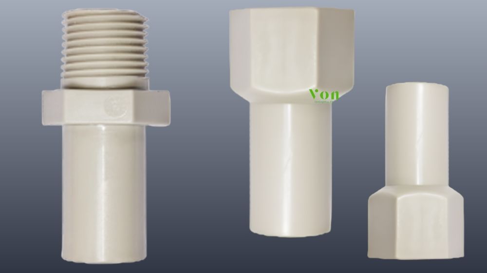tìm hiểu về nối thẳng nhựa pph hershey