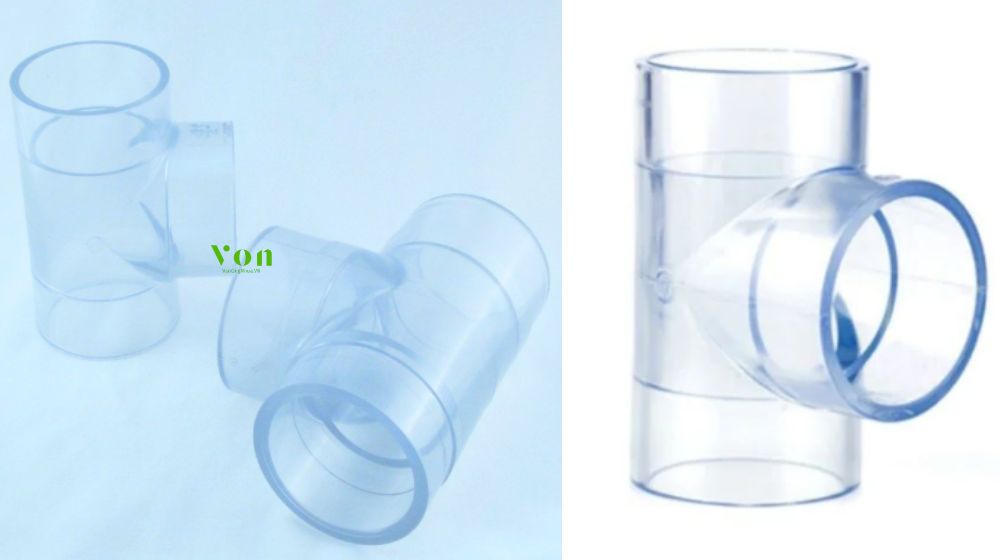 tìm hiểu về tê nhựa clear pvc hershey