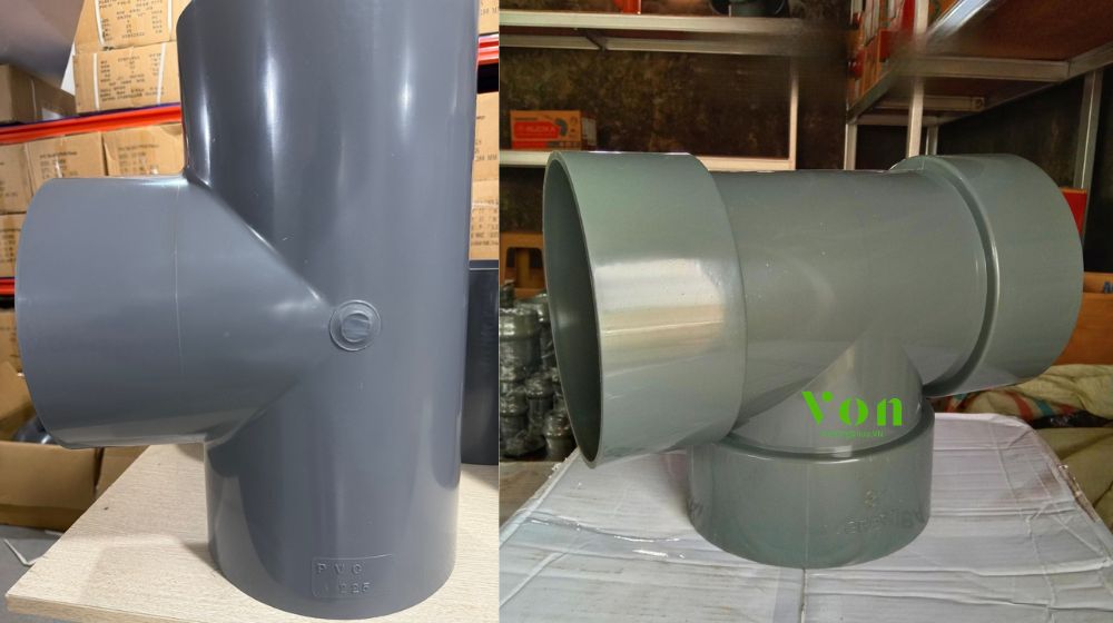 tìm hiểu về tê pvc d225