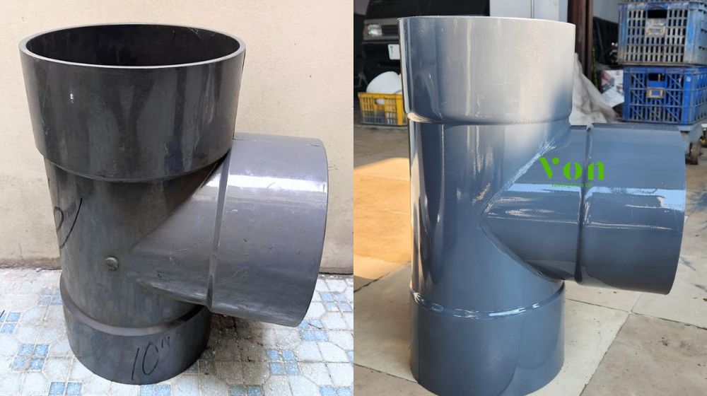 tìm hiểu về tê pvc d250