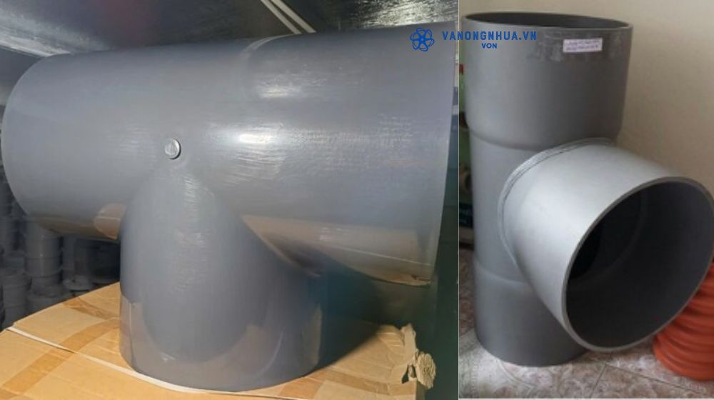tìm hiểu về tê pvc d400