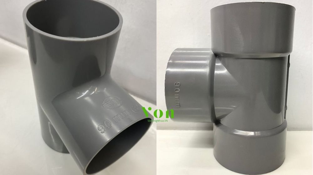 tìm hiểu về tê pvc d90