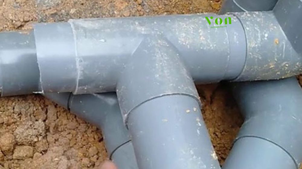 ứng dụng của tê pvc d125