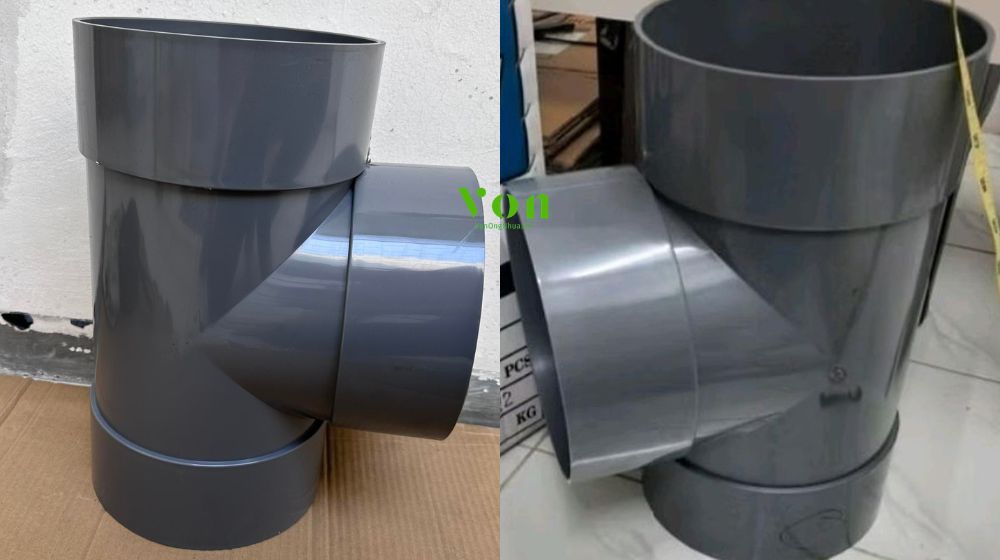 ưu điểm của tê pvc d450