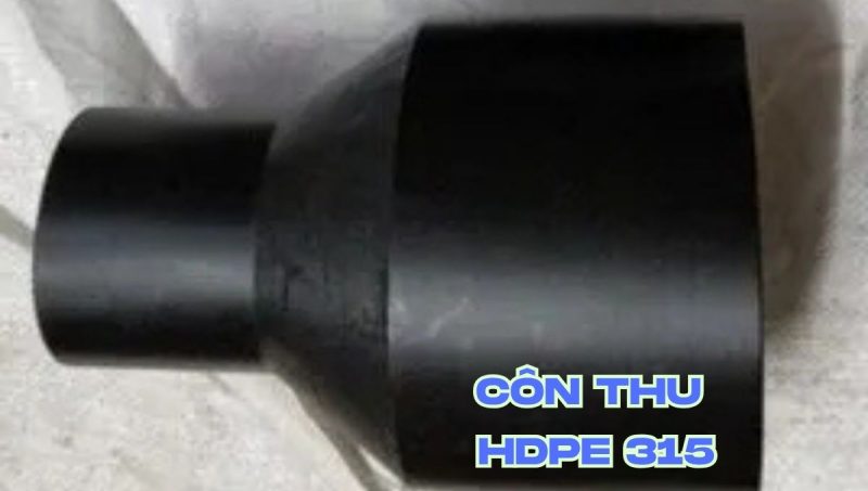 côn thu hdpe 315