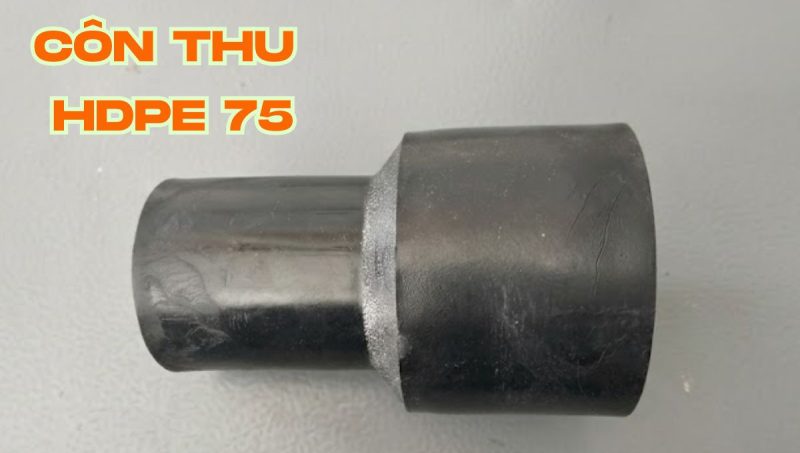 côn thu hdpe 75