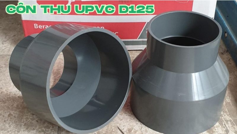 côn thu upvc d125