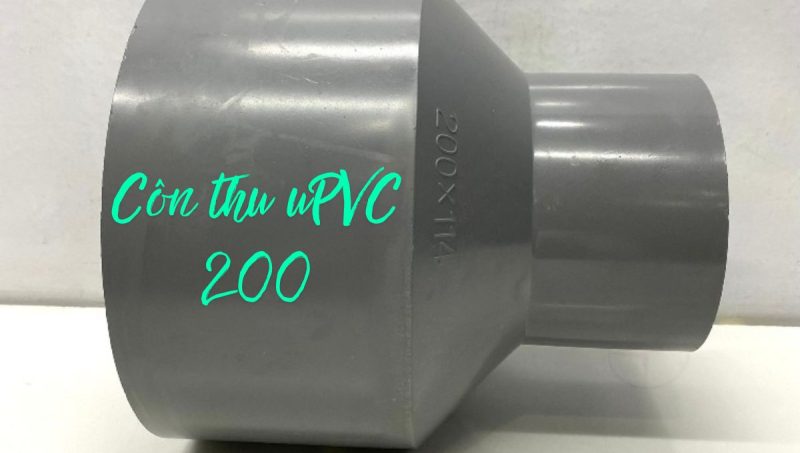 côn thu upvc d200