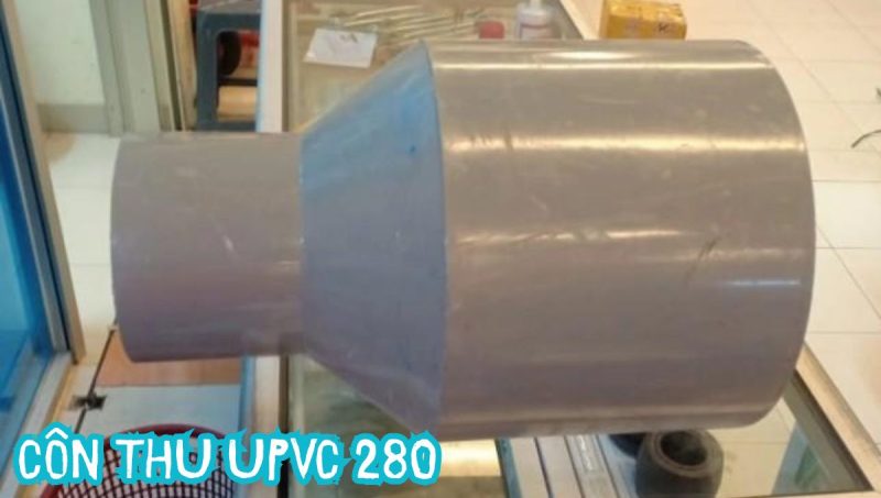 côn thu upvc d280