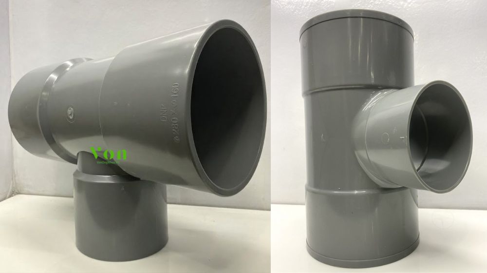 hiểu về tê upvc d280