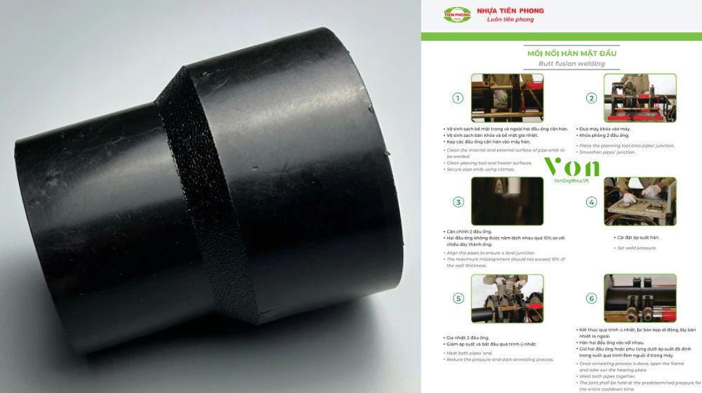 kết nối côn thu hdpe 75