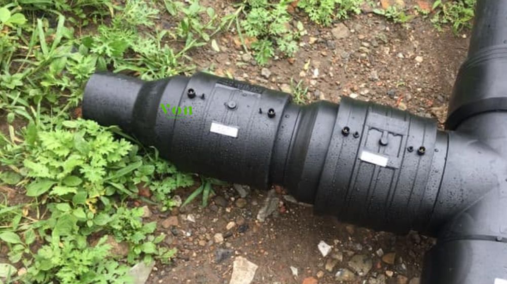 kiểu kết nối côn thu hdpe 125