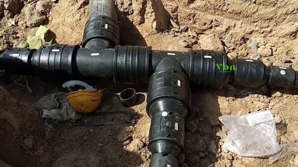 lắp đặt côn thu hdpe 75