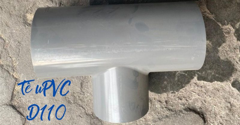 tê upvc d110