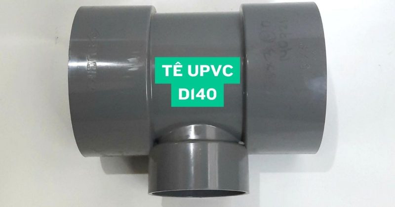 tê upvc d140