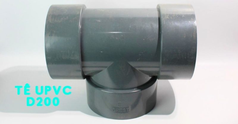 tê upvc d200