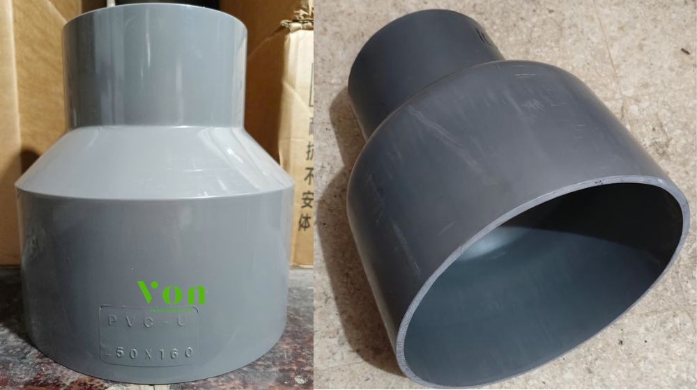 tìm hiểu về côn thu upvc d250