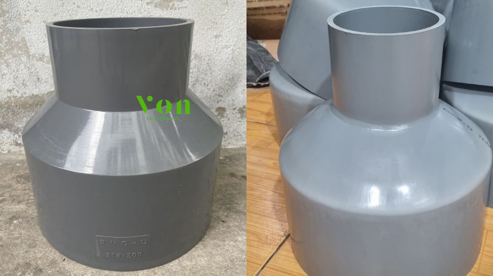 tổng quan côn thu upvc d315