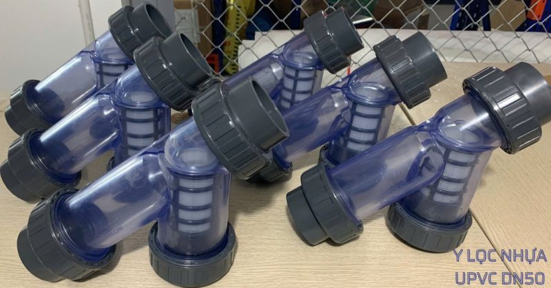 y lọc nhựa upvc dn50
