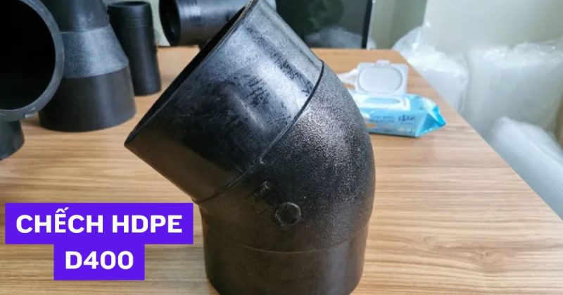 chếch hdpe d400