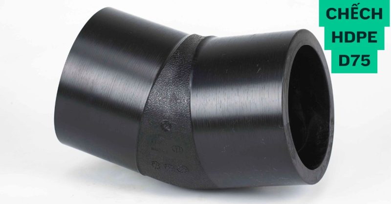 chếch hdpe d75