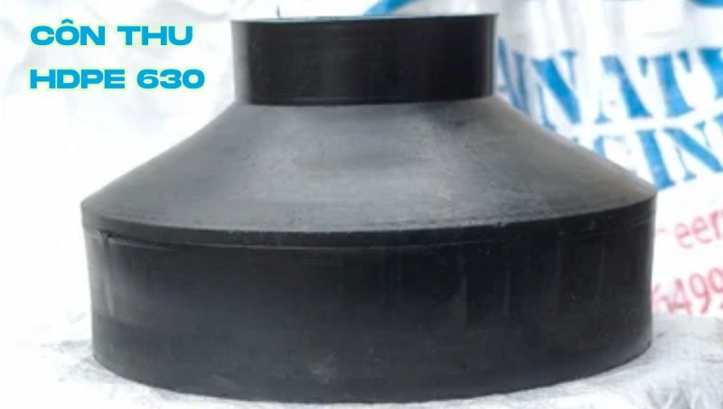 côn thu hdpe 630
