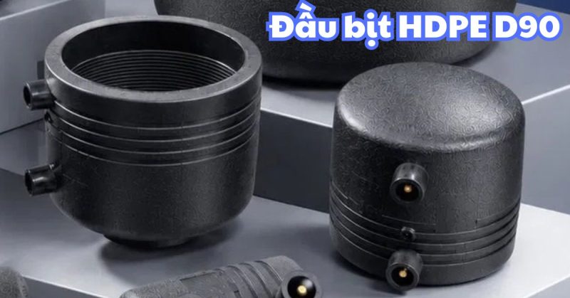 đầu bịt hdpe d90