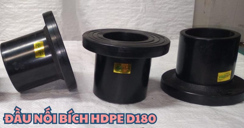 đầu nối bích hdpe d180