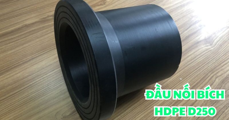 đầu nối bích hdpe d250