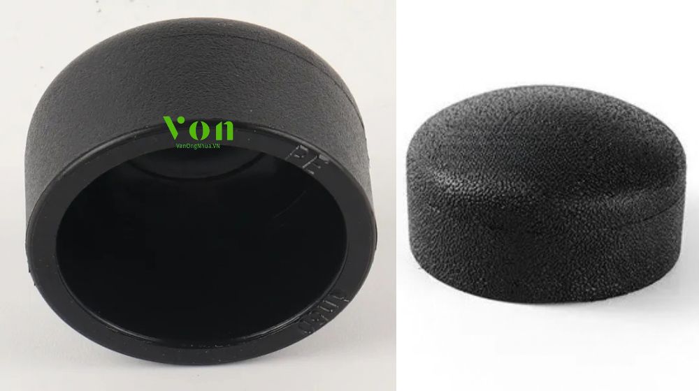 kết nối của đầu bịt hdpe d50
