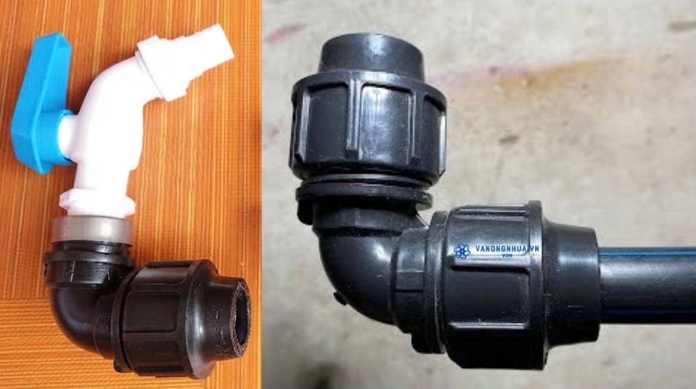 kết nối nối góc hdpe