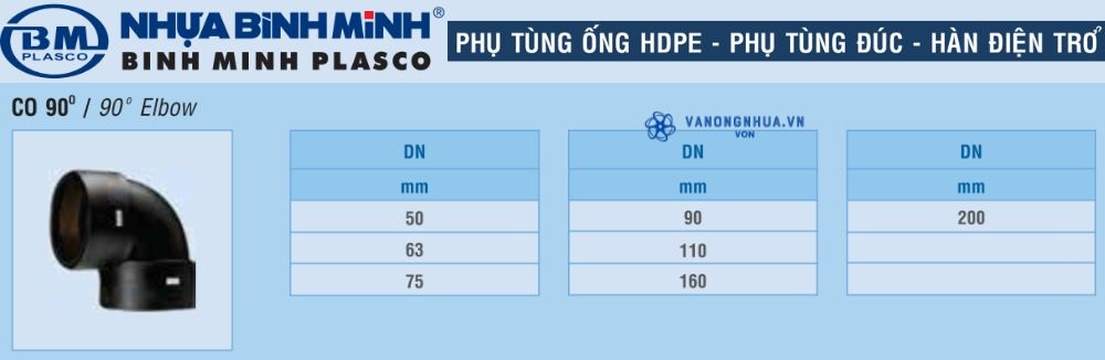 cút hdpe bình minh hàn điện trở